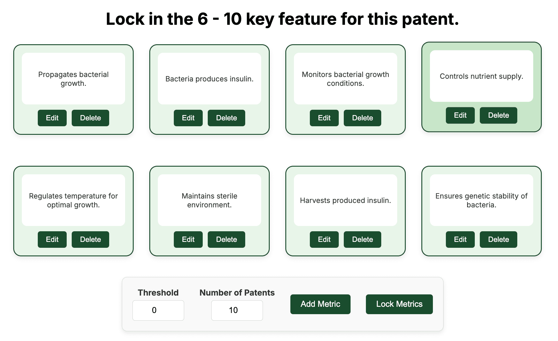 Patent Feature Based Search